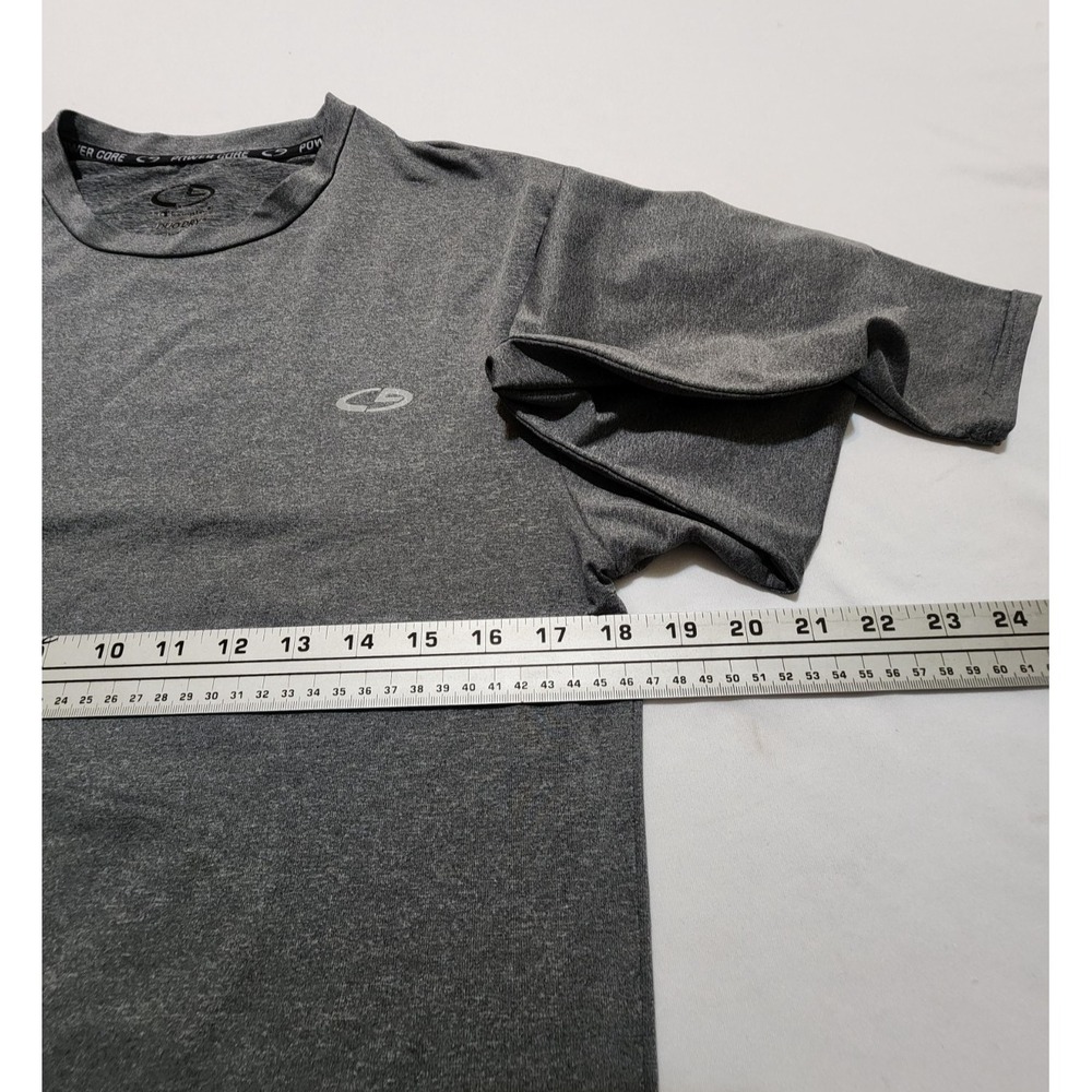 Champion Men's Shirt Duo-Dry Power Core Gray‎ Size L - Picture 2 of 5